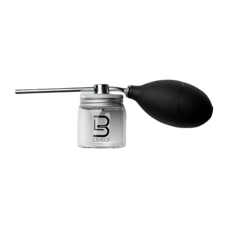 L3VEL3 Hair Fiber Applicator Streuhaar-Sprühflasche aus Glas
