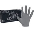 L3VEL3 Professional Nitrilhandschuhe Liquid Metal, Größe S, 100 Stück