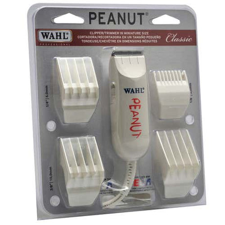 WAHL Professional Classic White Peanut Trimmer mit Aufsteckkämmen