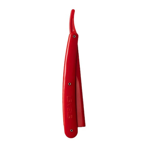 L3VEL3 Rasiermesser-Halter Rot für Rasierklingen
