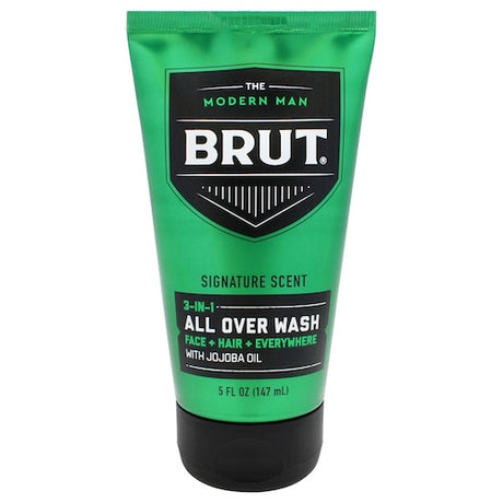Brut 3-in-1 Waschgel für Gesicht, Haar und Körper, 2 x 148 ml