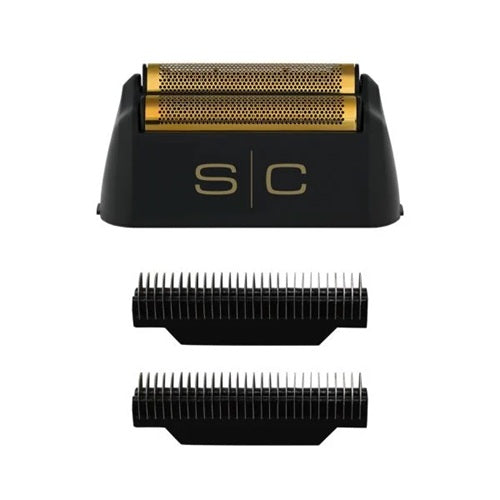 Stylecraft Instinct Ersatzscherfolie mit Echo-Schneidmessern, Gold Titanium