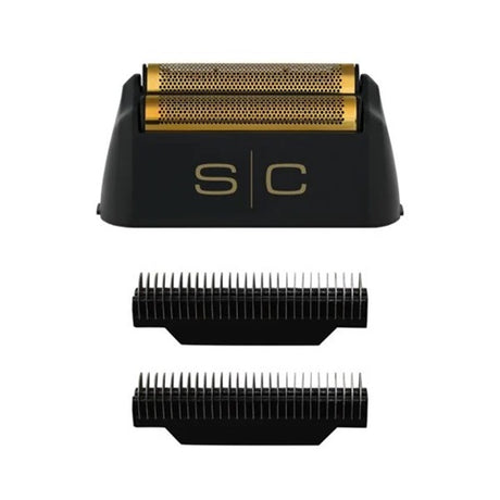 Stylecraft Instinct Ersatzscherfolie mit Echo-Schneidmessern, Gold Titanium