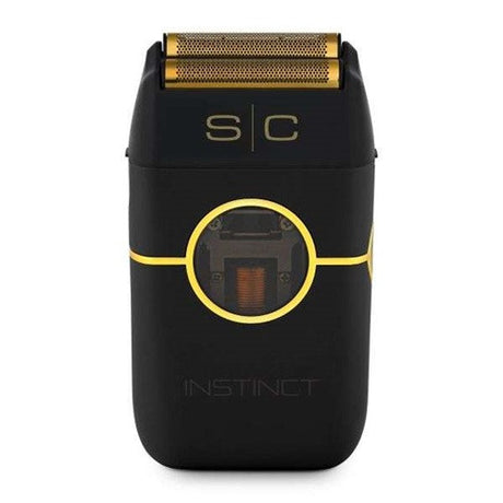 Stylecraft Professional Instinct Metal Folienrasierer Schwarz mit Doppelfolie