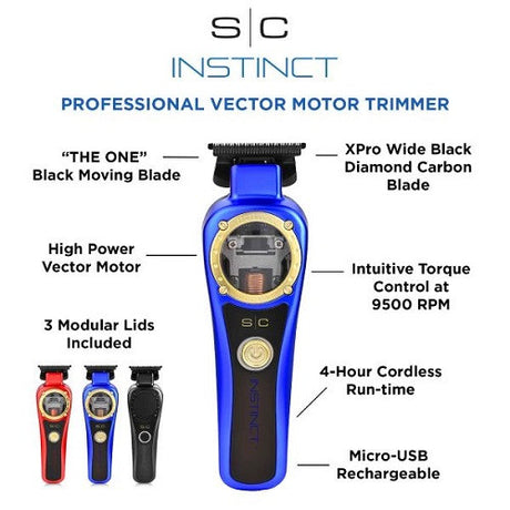 Stylecraft Professional Instinct Akku-Trimmer mit Skelett-Design