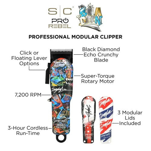 Stylecraft Professional X King Saladeen Rebel Akku-Haarschneidemaschine