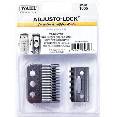 WAHL 1005 Standard 3-Loch Adjusto-Lock Klinge 1–3 mm
