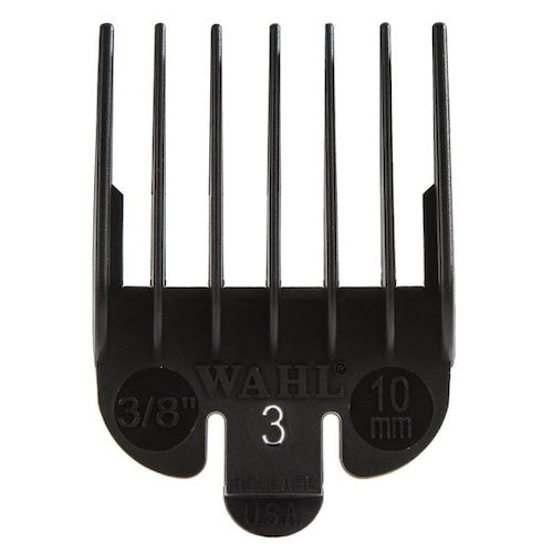 WAHL Aufsteckkamm Nr. 3 (3/8") für Haarschneidemaschinen, Schwarz