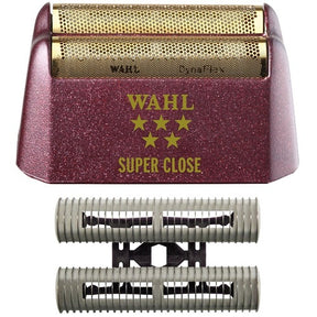 WAHL 5 Star Shaver Ersatzscherfolie mit Schneidmesser, Gold