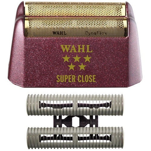 WAHL 5 Star Shaver Ersatzscherfolie mit Schneidmesser, Gold