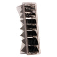 WAHL Aufsteckkamm-Set Schwarz, 8 Kämme 1/8"–1" mit Ablage