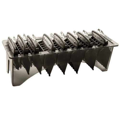 WAHL Premium Aufsteckkamm-Set 8-teilig mit Ablage (1/8"–1")