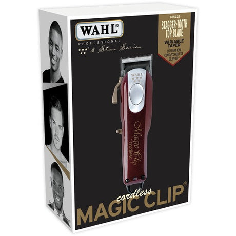 WAHL Professional 5 Star Magic Akku-Haarschneidemaschine mit Stagger-Tooth-Klinge