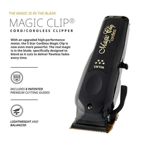 WAHL Professional 5 Star Magic Akku-Haarschneidemaschine Schwarz