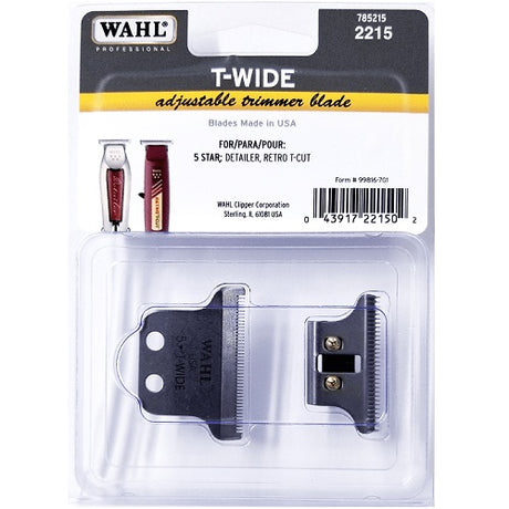 WAHL T-Wide Trimmer-Schneidsatz 2215, einstellbar